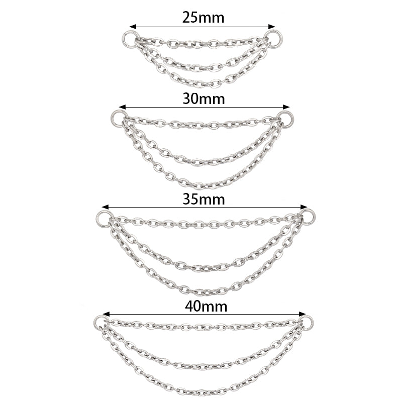 Orbiital Triple Connector Chains