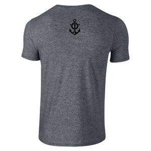 SOS ANCHOR CREST - BLK on GRY