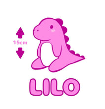 Load image into Gallery viewer, LILO the crocheted Dino