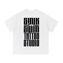 Load image into Gallery viewer, SOS MAST WHT Essential Cotton T-Shirt