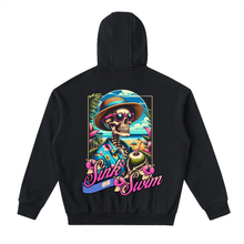 Load image into Gallery viewer, SOS RETIREMENT  Drop-Shoulder Zip Up Hoodie