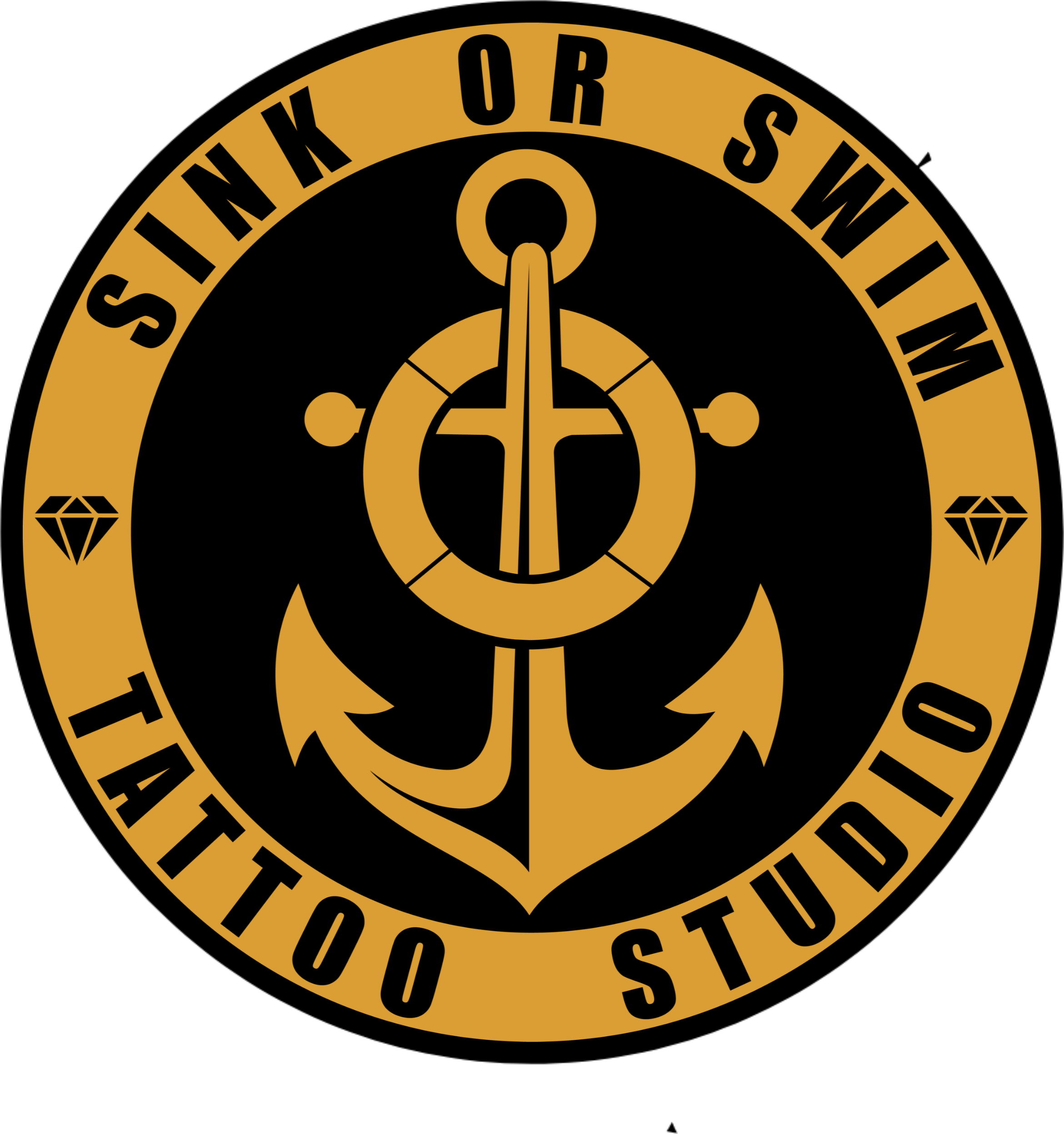 Sink Or Swim Tattoos logo