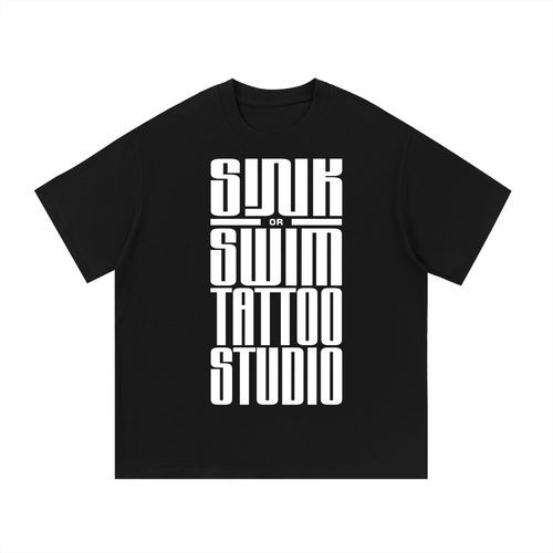 SOS MAST BLK Essential Cotton T-Shirt