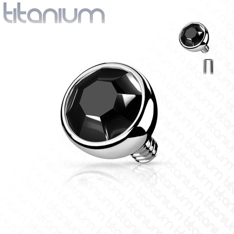 PARTS - IT Jewelled Ball Titanium
